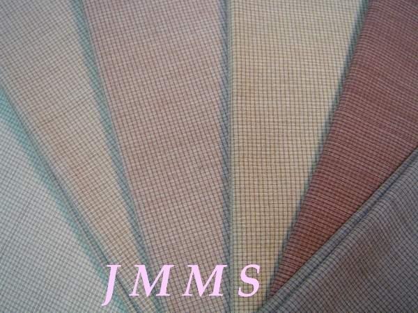 【傑美屋•縫紉之家】日本棉布〜南久美子2009先染布組系列A55451〜6色組1/4碼