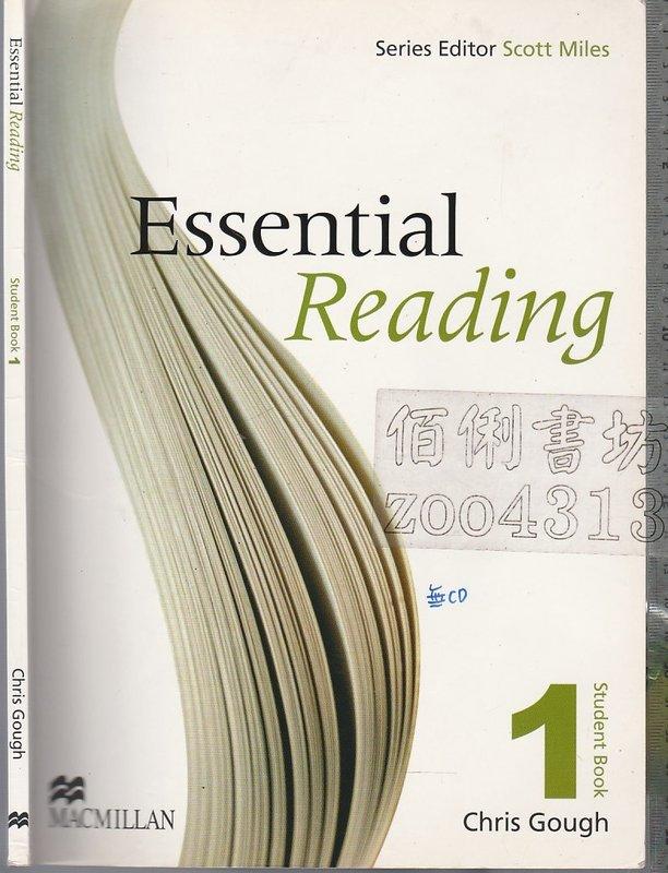 佰俐b《Essential Reading 1 無CD》2008-Gough-9780230020108