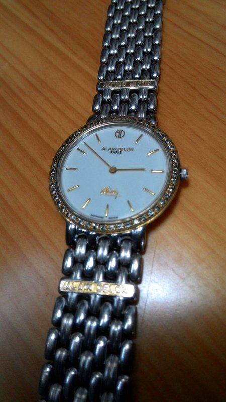 時尚手錶 ALAIN DELON PARIS 30年老錶 賣2999元