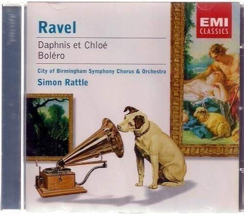 RATTLE 拉圖-伯明罕市交響樂團 // 拉威爾：達芙尼與克洛埃，波麗露 ~ 歐版~ EMI、2002年發行