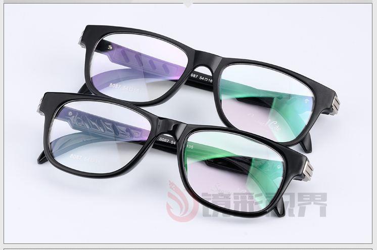 【實惠眼鏡】8087 近視眼鏡框 平光眼鏡配到好 TR記憶可彎折全框鏡架 上班族有型 全視線 抗濾藍光 變色鏡片 均有售