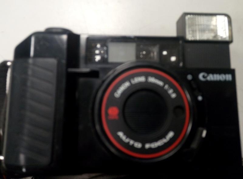 二手Canon AF35MII 底片古董相機(狀況如圖當收藏/裝飾品)