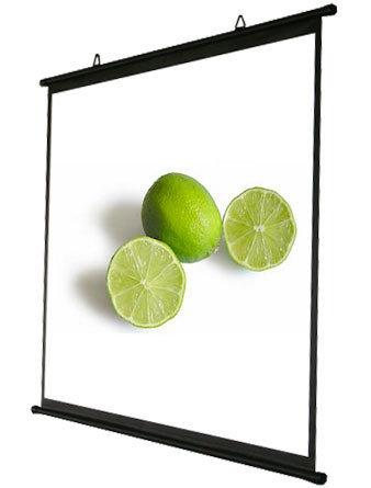 【Kamas卡瑪斯】投影機銀幕60吋4:3壁掛式簡易型投影布幕 輕巧可攜帶投影布幕