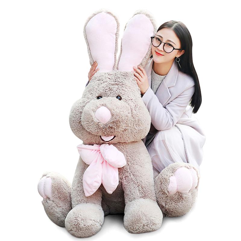 美國邦尼兔子毛絨玩具可愛兔公仔大號玩偶布娃娃生日禮物送女生 萌寵兔子