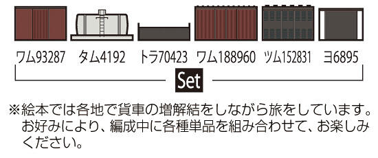 玩具共和國] TOMIX 98746 かもつれっしゃのワムくんセット（6両