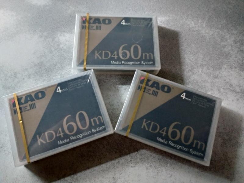 KAO DDS全新日本花王數位錄音帶(KD4-60M，等同DAT 120分鐘)