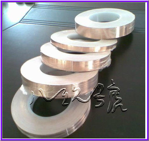 銅箔膠帶 導電屏蔽銅箔 單面導電銅箔膠帶 纯銅銅箔 10MM*25米  0.06mm