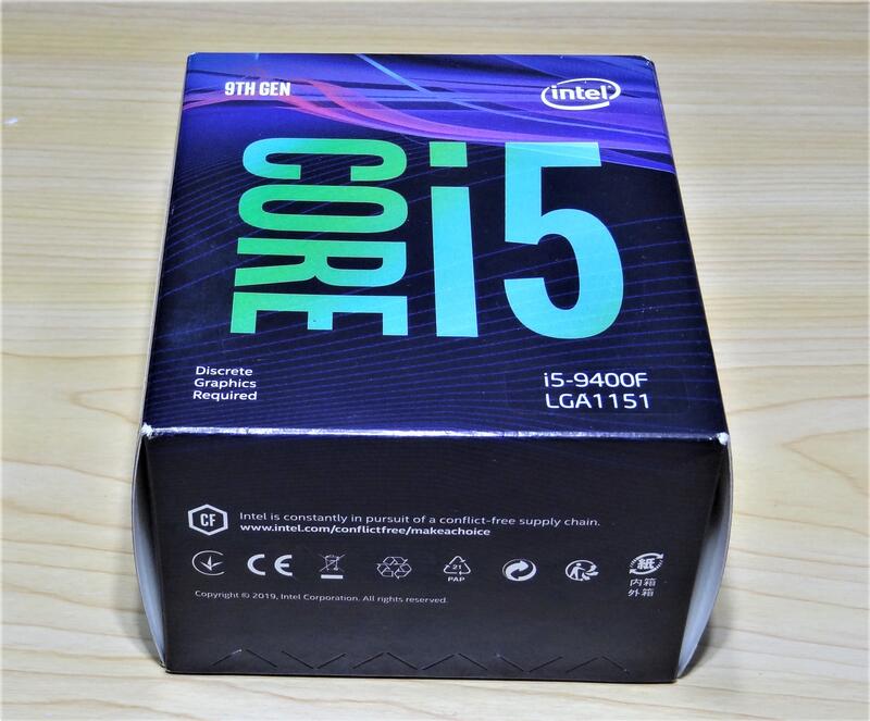 i5-9400F (無內顯) 全新盒裝未拆封Intel Core 九代1151CPU | 露天市集