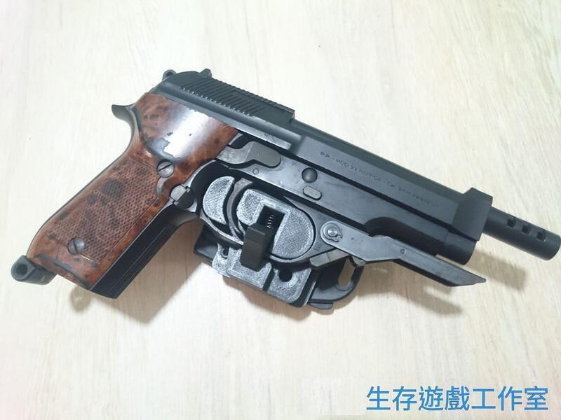【槍工坊】BAT 087-1 KSC M93R 快拔槍套 腰掛版 3D列印