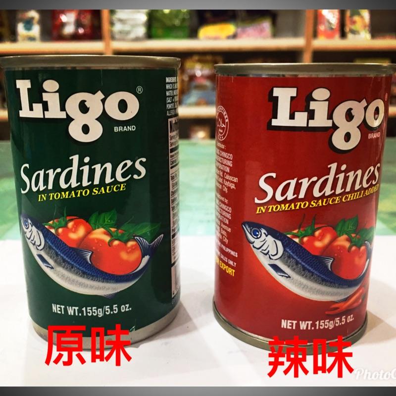 菲律賓🇵🇭Ligo 沙丁魚罐頭 原味/辣味 Sardines In Tomato Sauce