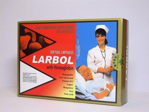 LARBOL 朗保 血紅素複方膠囊(100粒/盒)