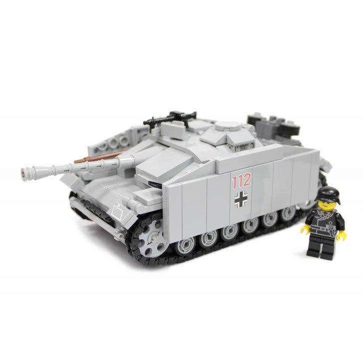 代訂[正版Lego樂高/BS設計出品]二戰德軍 三號突擊砲 StuG III Ausf.G (Brickmania參考)