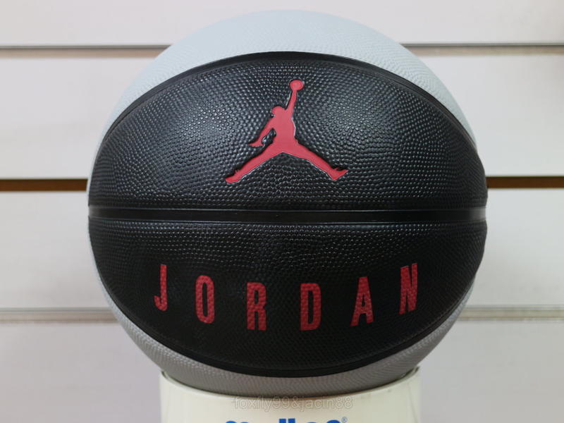 (布丁體育)NIKE JORDAN 室外專用七號籃球 黑灰色 J186504107 另賣 molten 斯伯丁 籃球袋