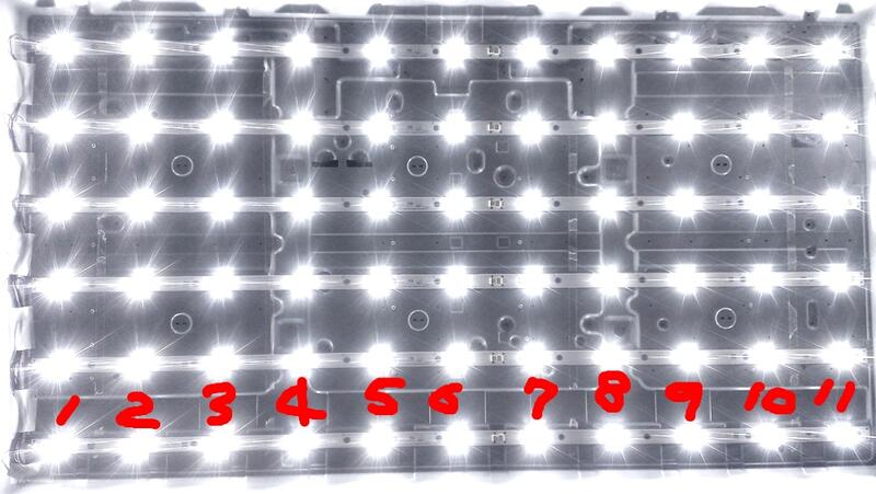 210BZ0_ 11燈一組12片原廠專用燈條》飛利浦 49吋 49PUH6651/96