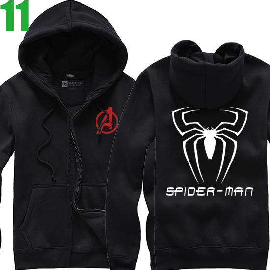 【蜘蛛人 Spider-Man】連帽厚絨長袖漫威超級英雄系列外套(共5種顏色可供選購) 新款上市購買多件多優惠【賣場三】