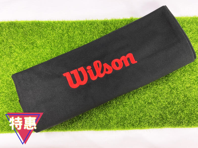 【MST商城】Wilson 網球絨布拍袋(黑)