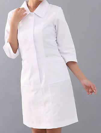 護士服 護理師服 七分袖洋裝(尺寸：S~XL)