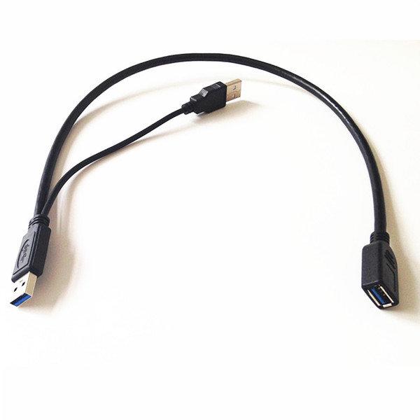 【樹莓派 Raspberry pi】USB A公x2-A母 (Y cable)