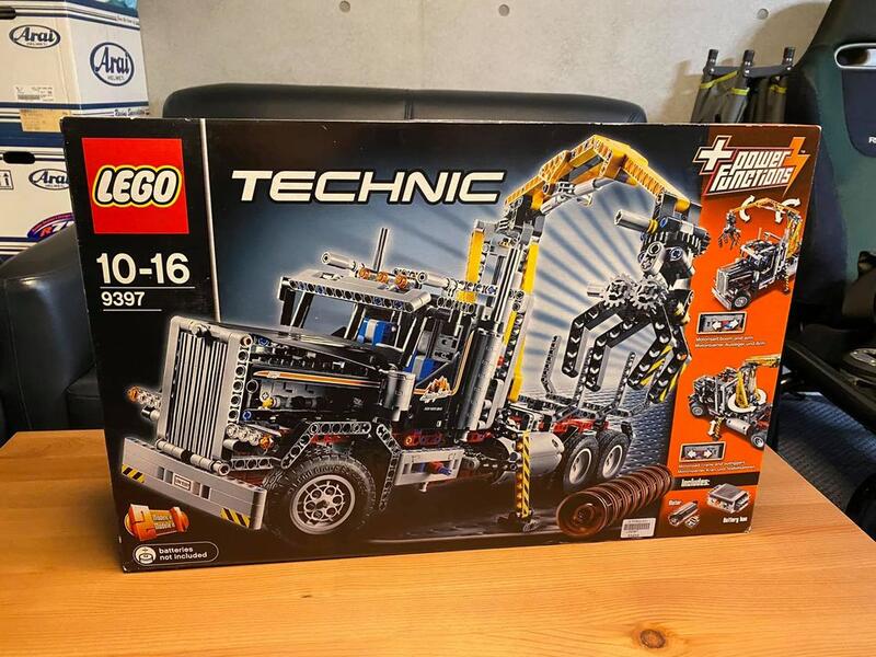 售正品TECHNIC LEGO 9397伐木運輸車
