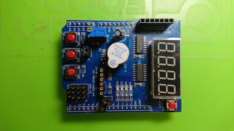 [RWG] Arduino Multi-function Shield 多功能擴充板 送程式範例