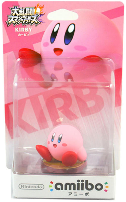 ◎寧靜小屋◎全新-日版-Switch-amiibo-卡比-Kirby-大亂鬥-星之卡比-NFC連動人偶