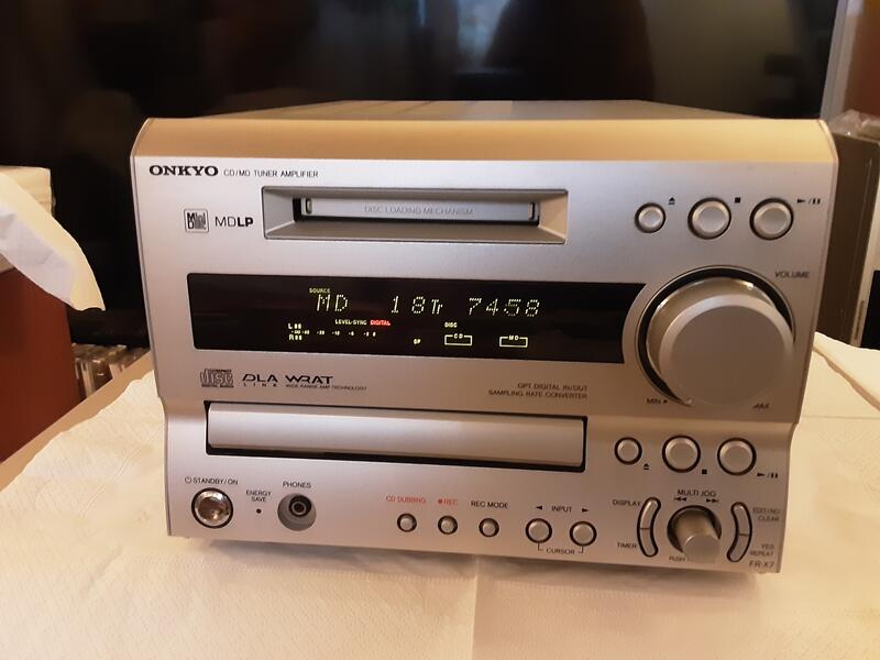 ONKYO FR X7 CD MD 床頭音響主機可參考| 露天市集| 全台最大的網路購物市集