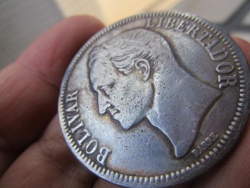 【妹妹的店】委內瑞拉銀幣 1926 VENEZUELA 參考幣