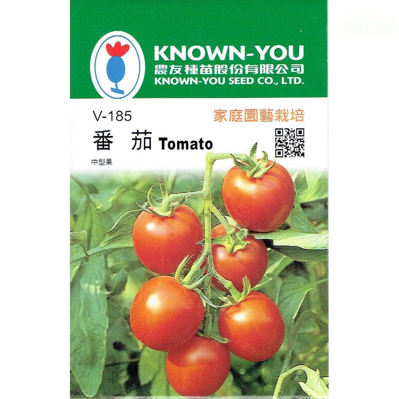 尋花趣-番茄種子 中果 農友種苗 小包裝 蔬果 種子 -番茄「中果」Tomato 每包約20粒
