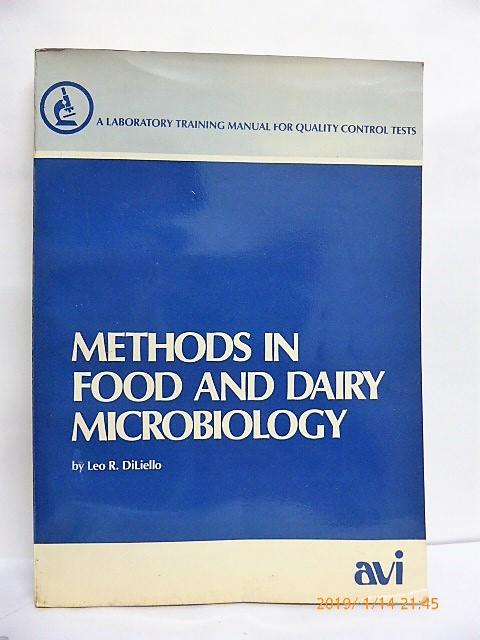 Methods in Food and Dairy Microbiology 食品和乳製品微生物學 A4