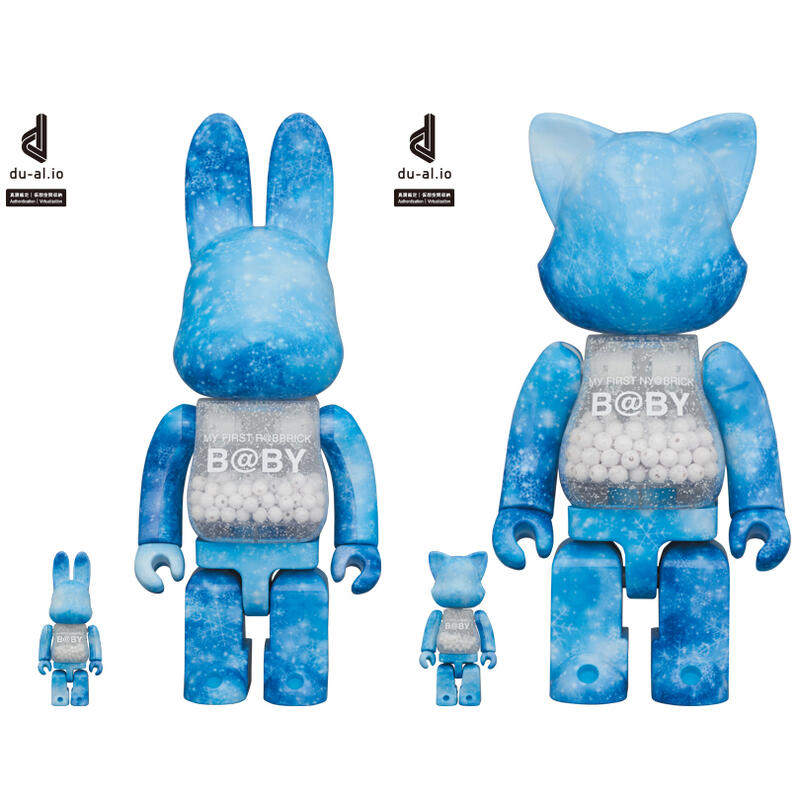 Image.台中逢甲店BEARBRICK R@BBRICK NY@BRICK 400% 100% 雪花貓兔千秋