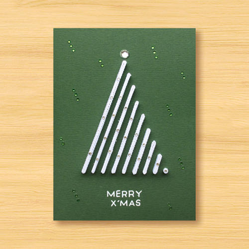 手工捲紙卡片：給您特別的聖誕祝福 MERRY X'MAS_C（聖誕卡、聖誕節）