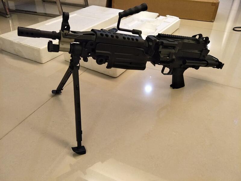 【軍火狂人】A&K M249 機槍 PARA 傘兵版  機關槍 輕機槍 全金屬 生存遊戲
