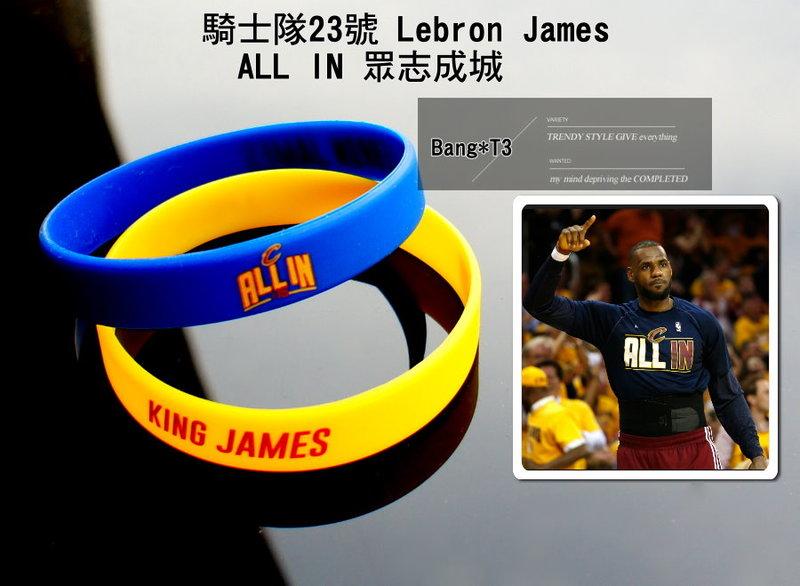 NBA手環 LBJ Irving Curry 兩條一組 kobe 曼巴 柯瑞 勇士隊BANG 手環【A11】