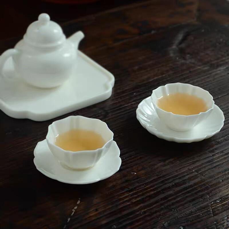 糯玉 品茗杯 台灣製造 茶具 迎客杯 白瓷 茶杯 糯玉瓷 泡茶杯 喝茶小杯 羊脂瓷 泡茶用具