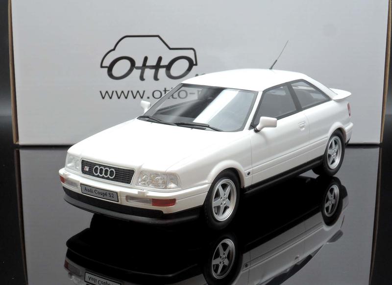 【MASH-2館】現貨特價 OTTO 1/18 Audi S2 (B4) white