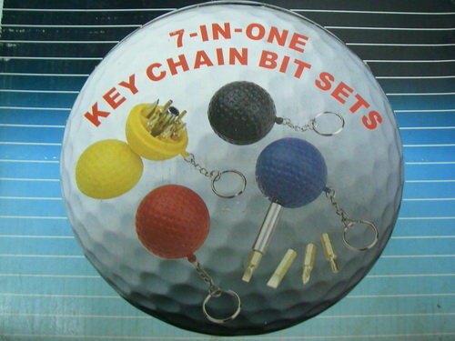 YT（宇泰五金）正台灣製(7合1)高爾夫球起子組/綜合起子組/鑰匙圈高爾夫球組/特價中