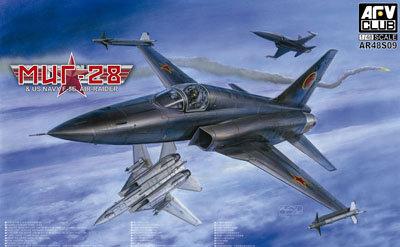 AFV 1/48  美國海軍 假想敵中隊.米格MIG-28戰鬥機  (F-5E) (AR48S09)