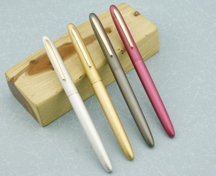 馬克的店 --- 中國優質老鋼筆--永生402全金屬明尖鋼筆--銀色