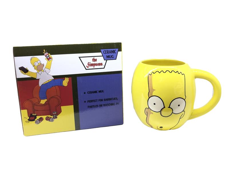 [現貨]辛普森家庭馬克杯 Bart霸子 The Simpsons咖啡杯 MUG 造型杯子個性獨特創意生日交換禮物