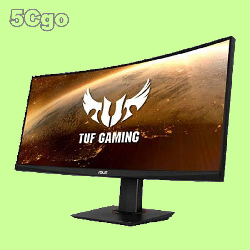 5Cgo【權宇】華碩VG35VQ 35型WQHD TUF Gaming顯示器(100Hz/低藍光/無閃爍/可壁掛)3年保