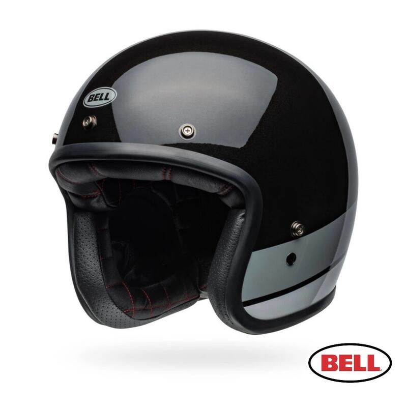 -開關倉庫- Bell CUSTOM 500 黑銀極光 3/4罩 半罩 復古帽 最新 亞洲版