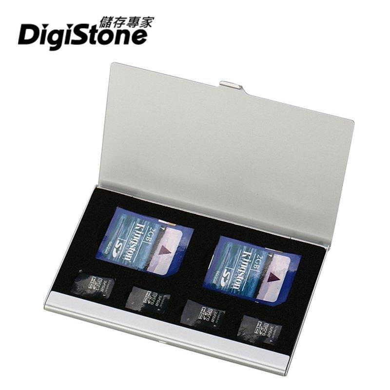 [出賣光碟] DigiStone 鋁合金 記憶卡收納盒 EVA內槽防靜電 避免資料流失 2SD4TF
