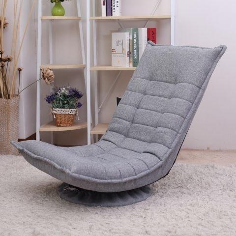 [ 家事達 ] SA- 6609GY 360度旋轉多段式合室椅(灰色) 特價