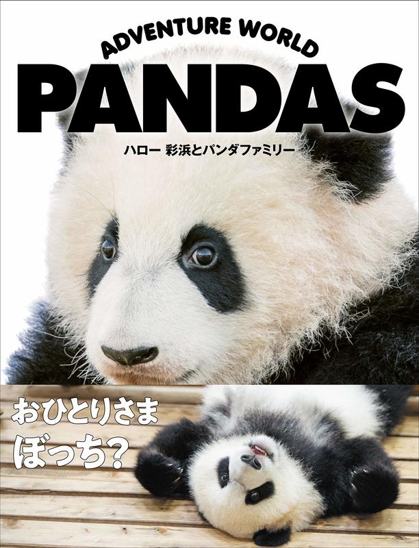 熊貓 寫真集《ADVENTURE WORLD PANDAS Hello 彩浜與熊貓家庭》
