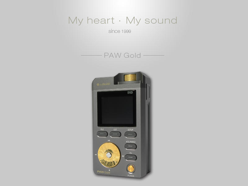視聽影訊 公司貨 一年保固 附送記憶卡64G Lotoo PAW Gold 金菊花音樂播放器音樂播放器   