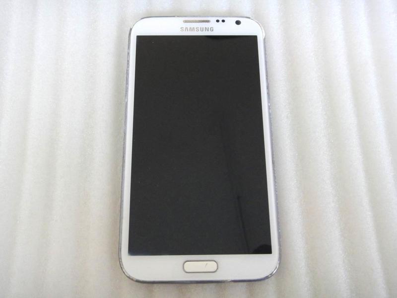 三星 Samsung Galaxy Note 2 GT-N7100 白色 故障 零件機