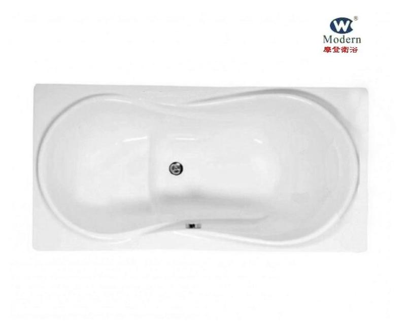 【 老王購物網 】摩登衛浴 SL-5181 壓克力浴缸  無牆面  浴缸 160x 80cm