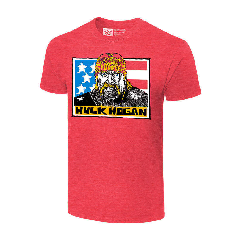 ☆阿Su倉庫☆WWE Hulk Hogan Real American Vintage Tee 復古風最新款預購熱賣中