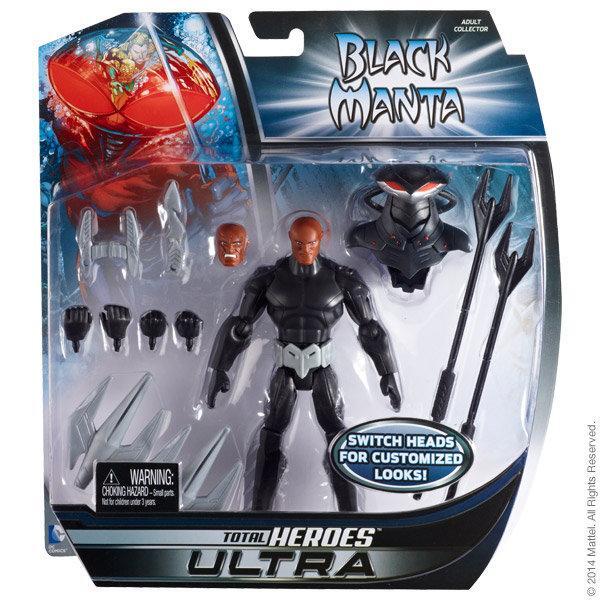 Mattel 會員限定 6吋 DC TOTAL HEROES ULTRA 水行俠之黑蝠鱝 BLACK MANTA