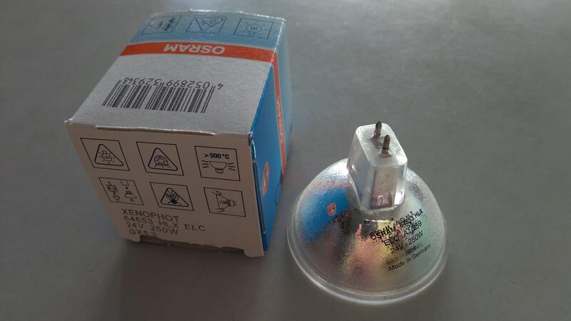 寶新照明 含稅價 OSRAM   64653  ELC  24V   250W 燈泡